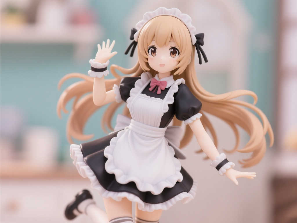 SEGA《恋上换装娃娃》喜多川海梦Pretty女仆装造型手办 SEGA《恋上换装娃娃》喜多川海梦Pretty女仆装造型手办